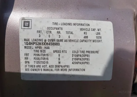 1G4HP52K6XH458983